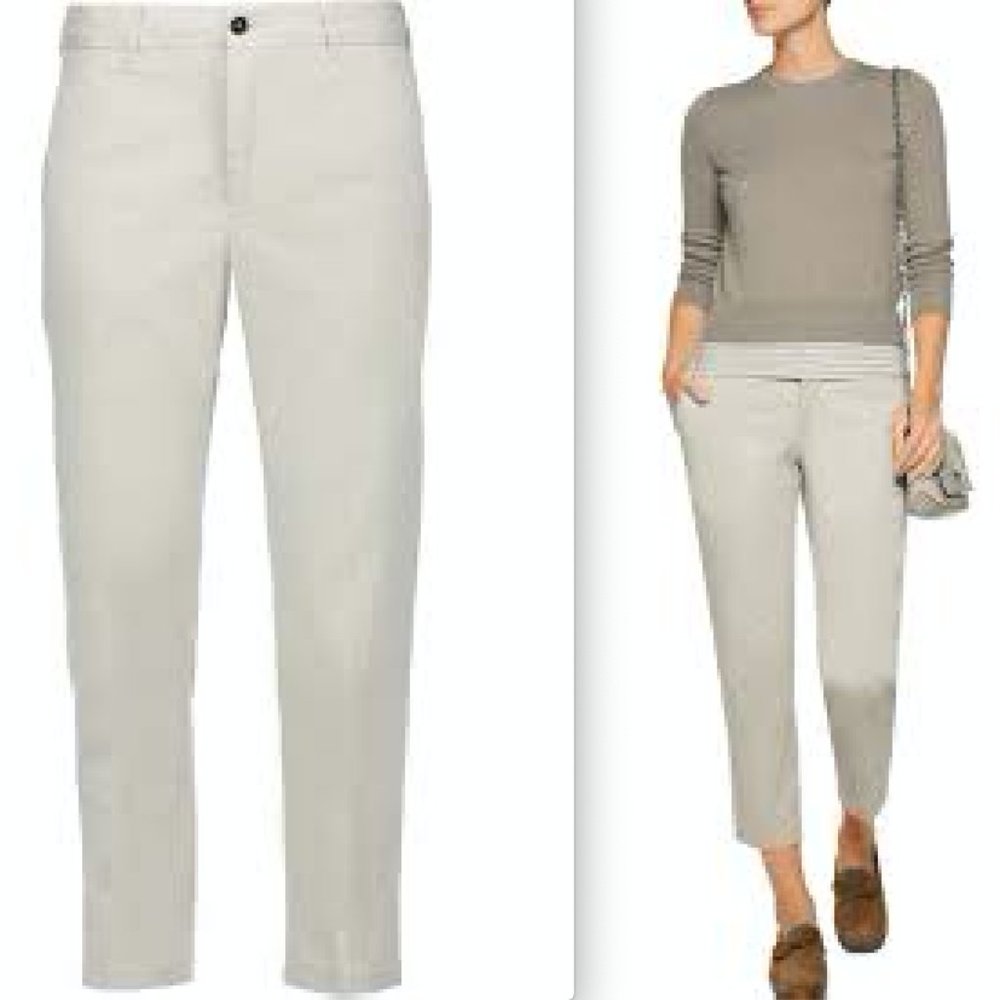 Étoile Isabel Marant Loane Cotton-twill Slim Pants